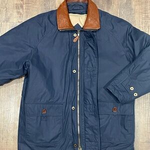 VTG Gant Dowm Coat & Leather Collar